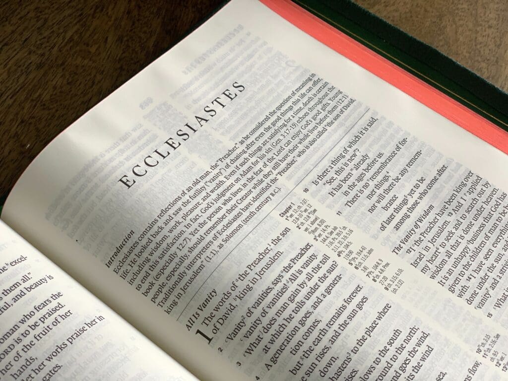 Ecclesiastes Summary Part 2